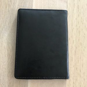 Leather passport holder NEW